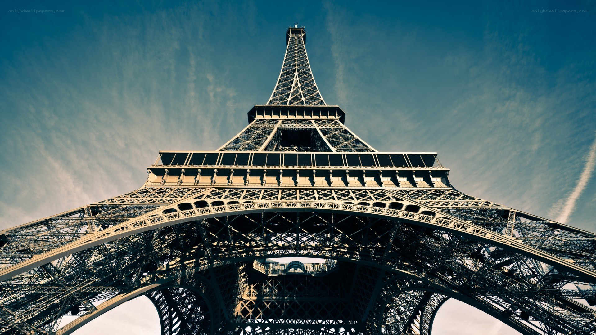 Eiffel Tower from below