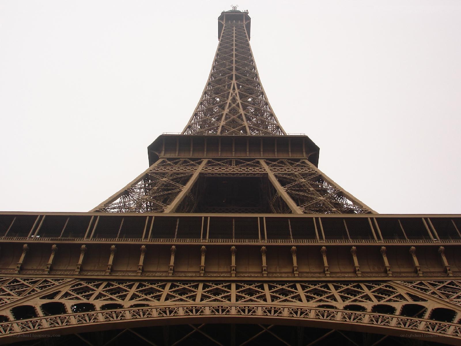 Eiffel Tower from below