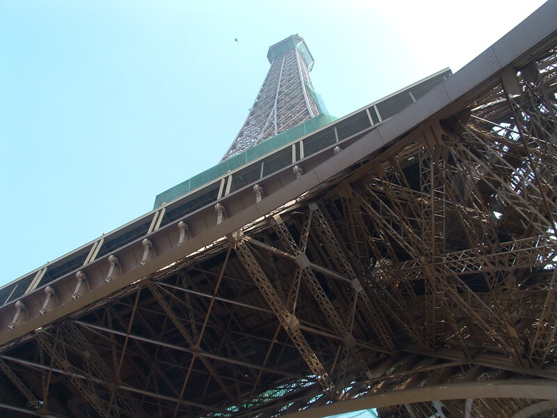 Eiffel Tower from below