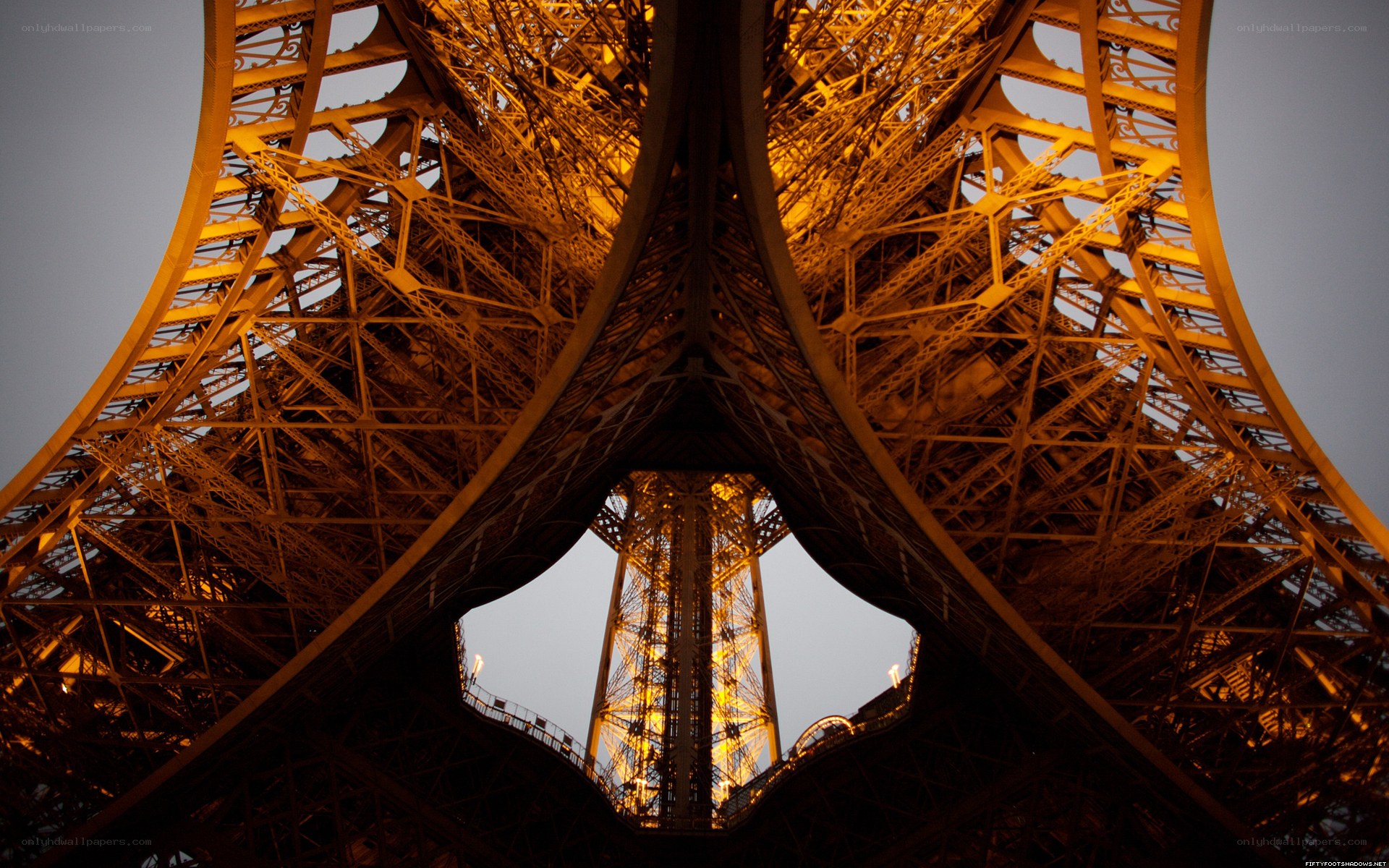 Eiffel Tower from below