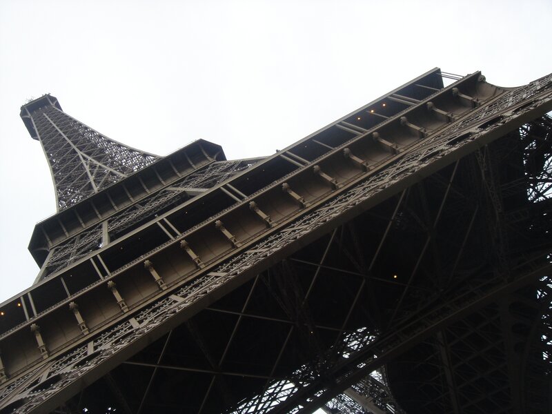 Eiffel Tower from below