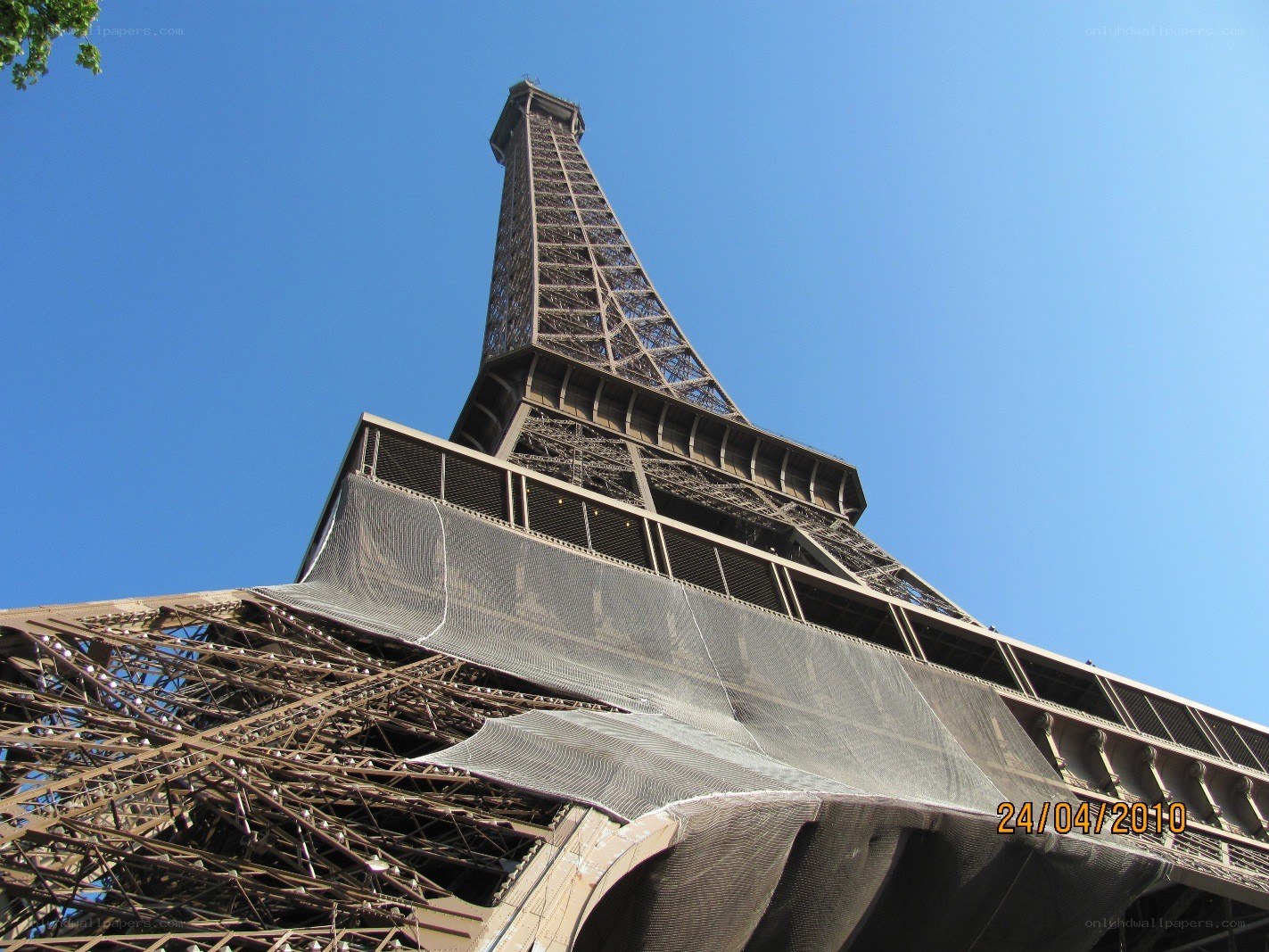 Eiffel Tower from below
