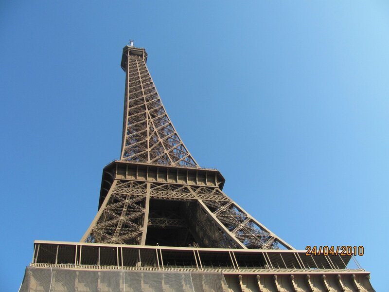 Eiffel Tower from below