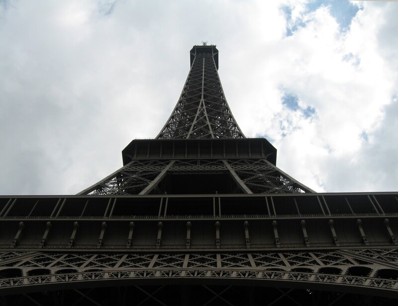 Eiffel Tower from below