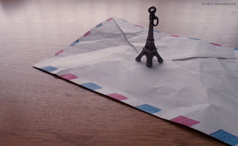 Eiffel Tower Miniature — White