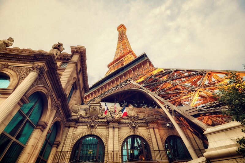 Eiffel Tower Replica — Brown