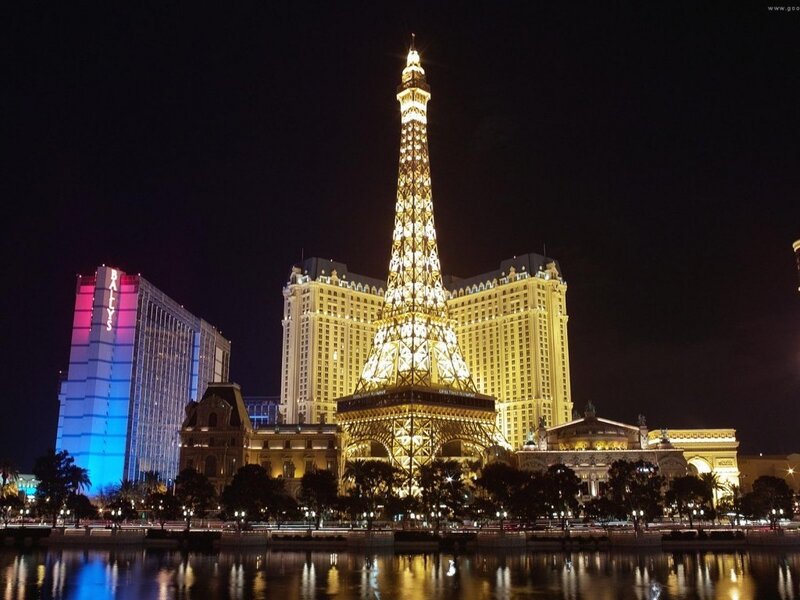 Eiffel Tower Replica — Yellow