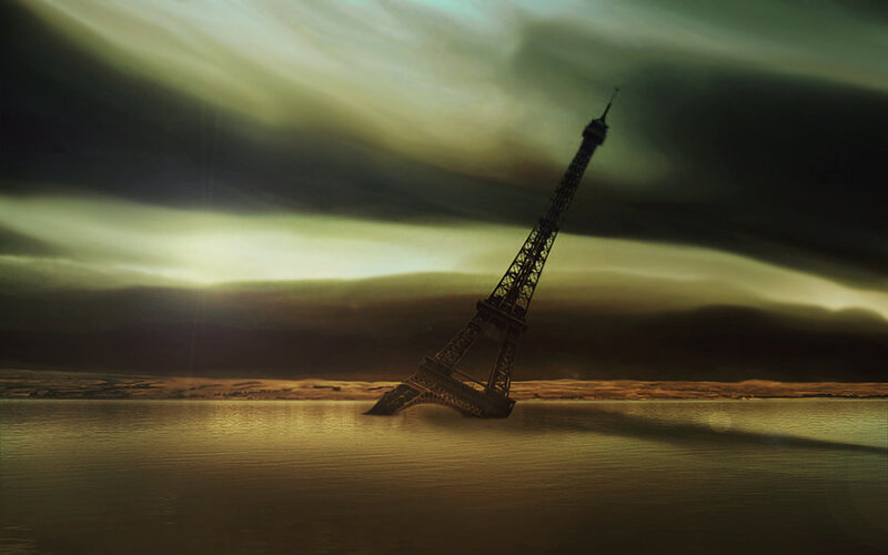 Eiffel Tower Sinking
