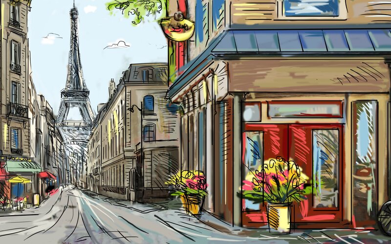 Eiffel Tower Street View