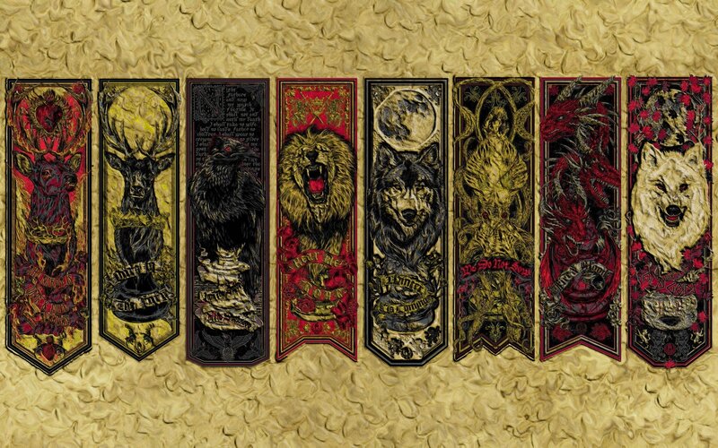 Eight Animal Banners