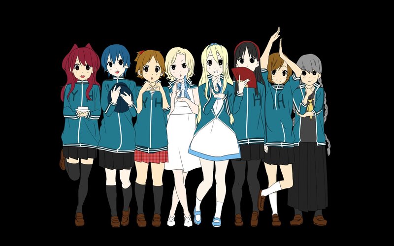 Eight Anime Girls — Teal