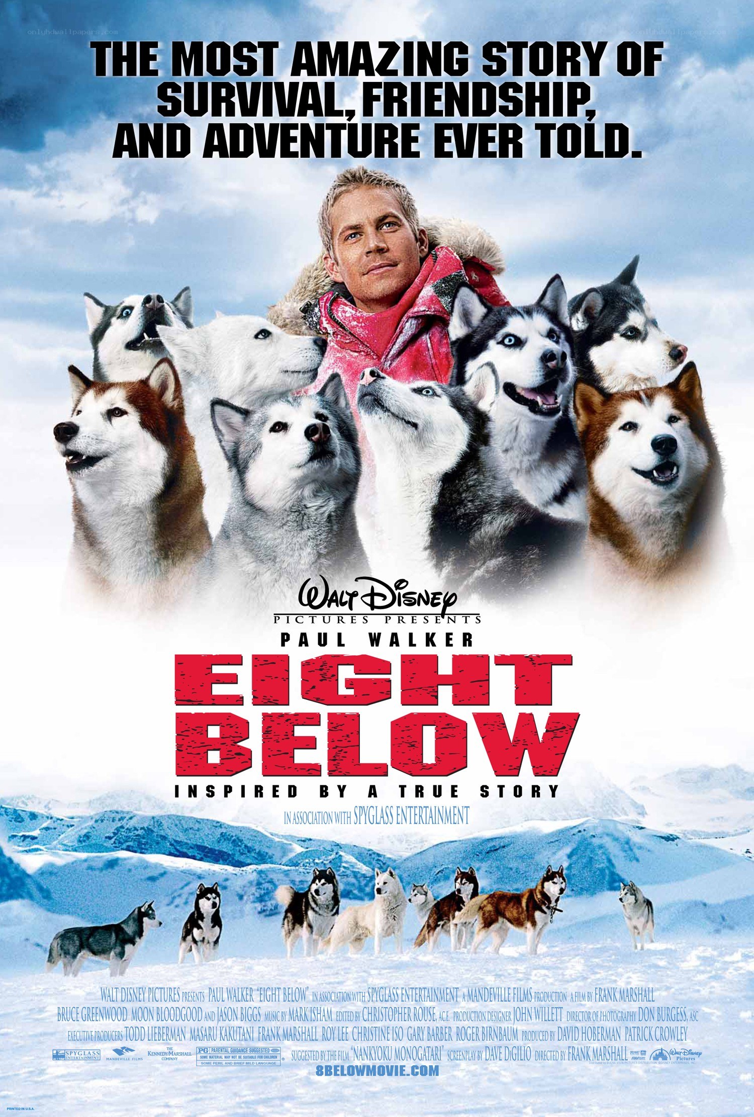 Eight Below movie poster