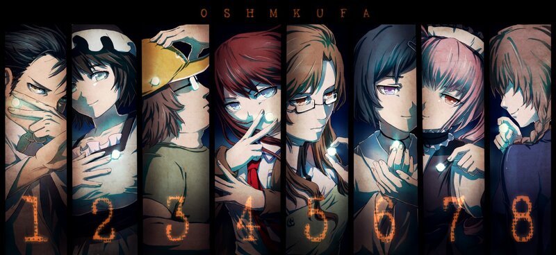 Eight characters from Oshkufa