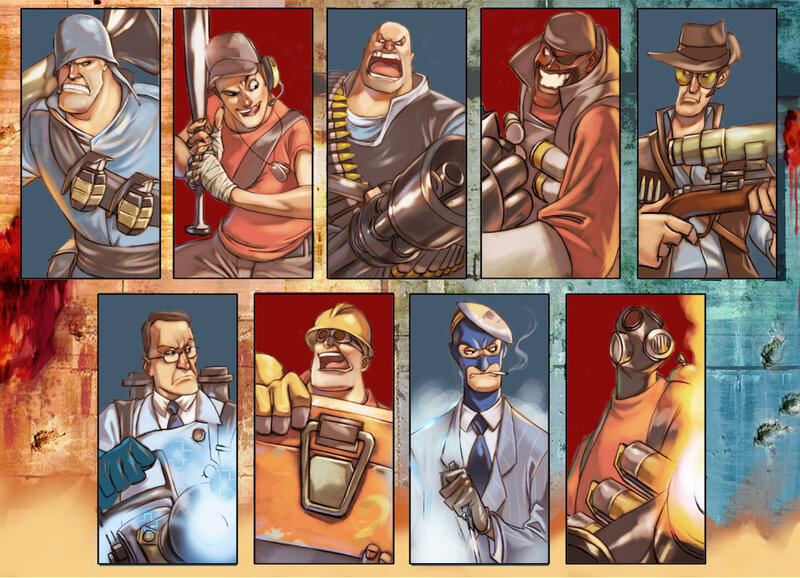 Eight Game Characters