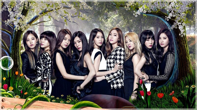 Eight Women in a Forest
