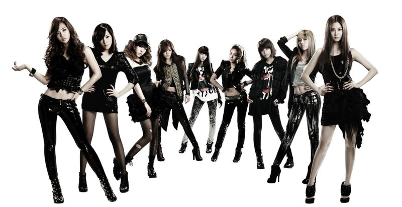 Eight Women in Black Outfits — Confident