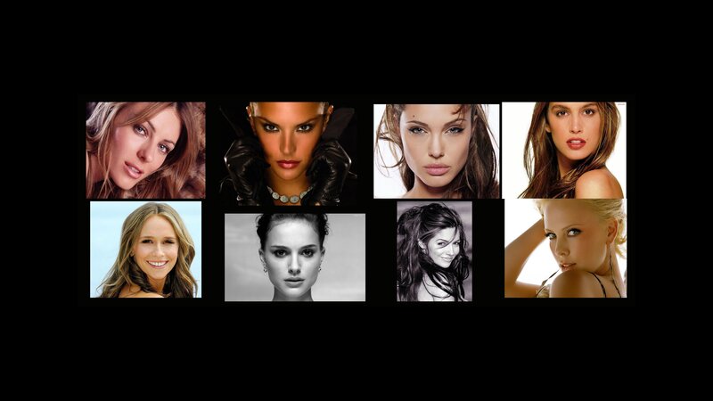 Eight Women in Portraits