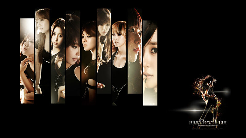 Eight Women in Vertical Panels