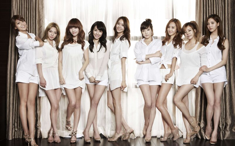 Eight Women in White Outfits — Neutral
