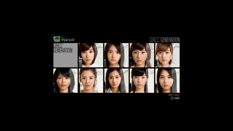 Eight Young Women Portraits