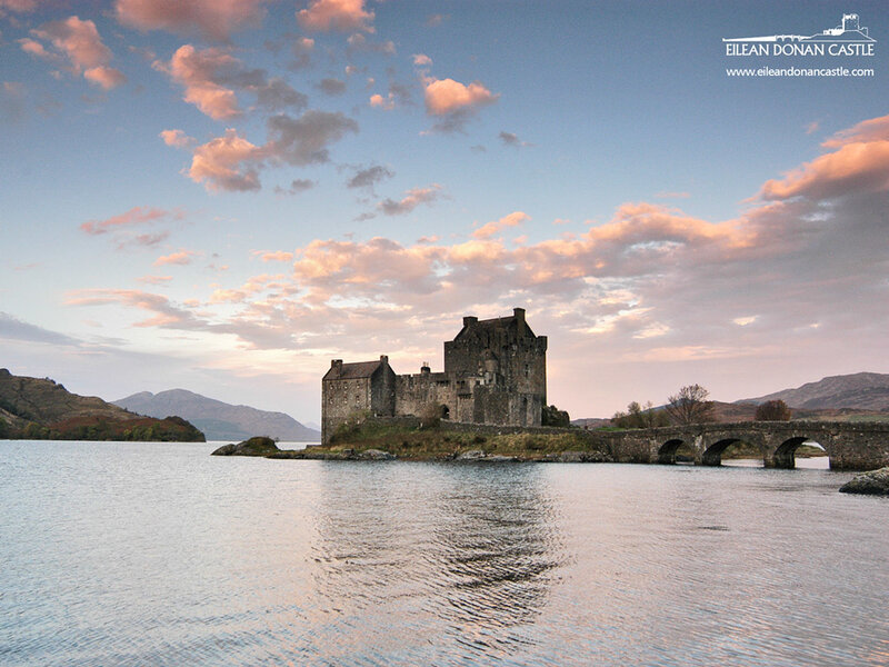 Eilean Donan Castle at sunset
