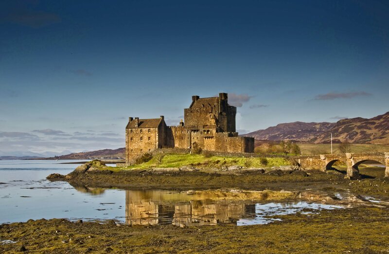 Eilean Donan Castle — Blue, Serene, Afternoon