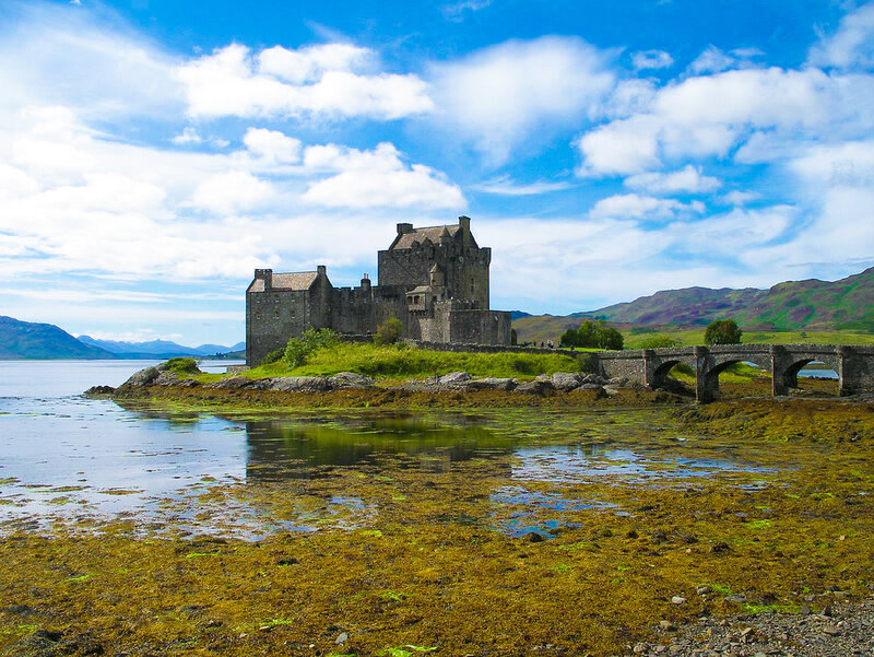 Eilean Donan Castle — Blue, Serene