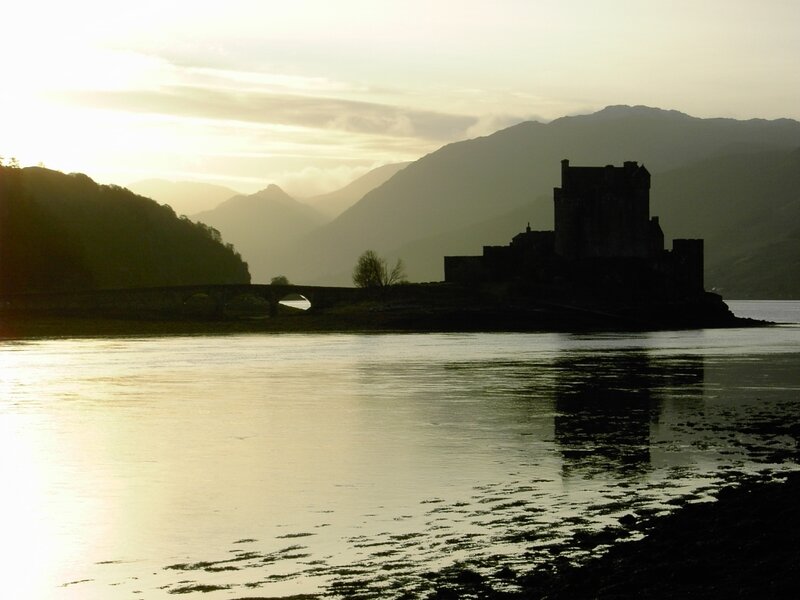 Eilean Donan Castle — Brown