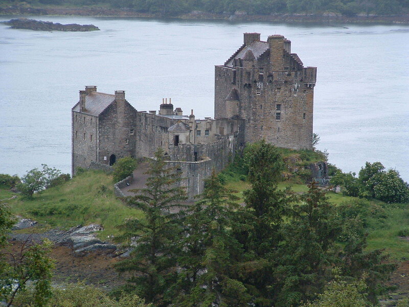 Eilean Donan Castle by the water