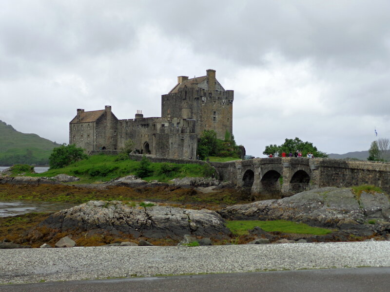 Eilean Donan Castle — Gray, Overcast