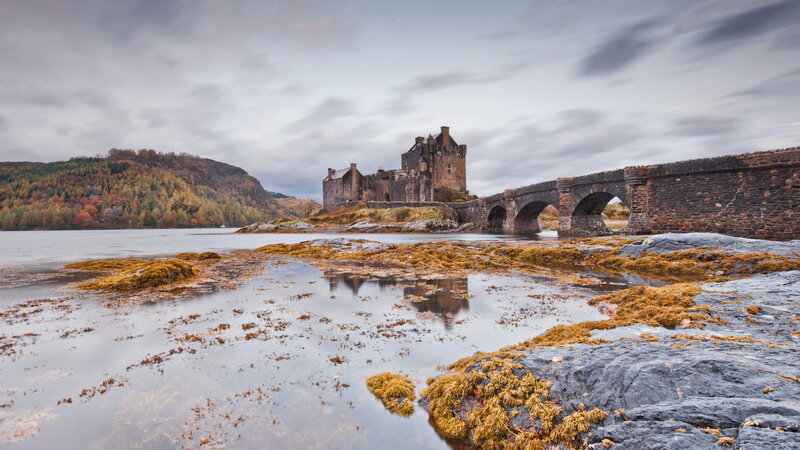 Eilean Donan Castle — Gray, Serene