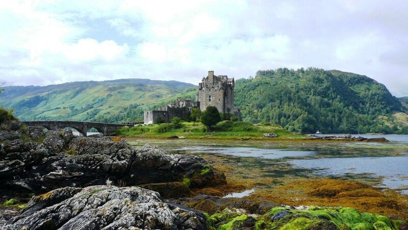Eilean Donan Castle — Green, Serene