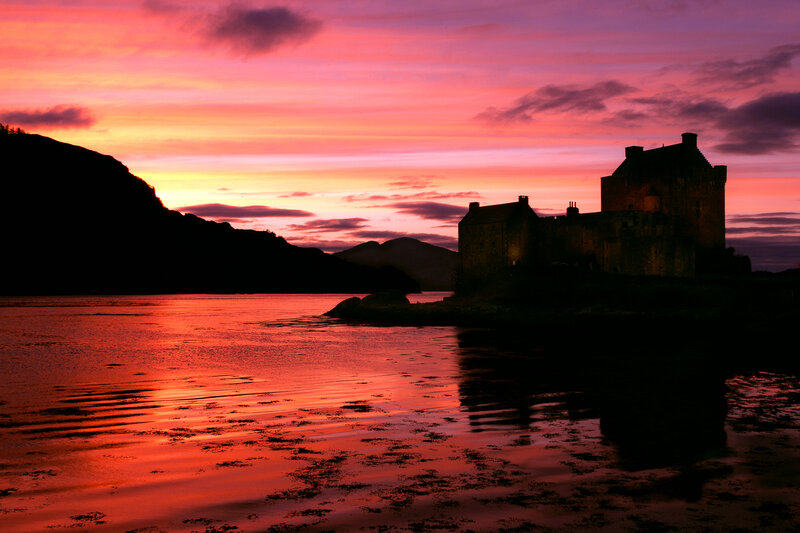 Eilean Donan Castle — Red