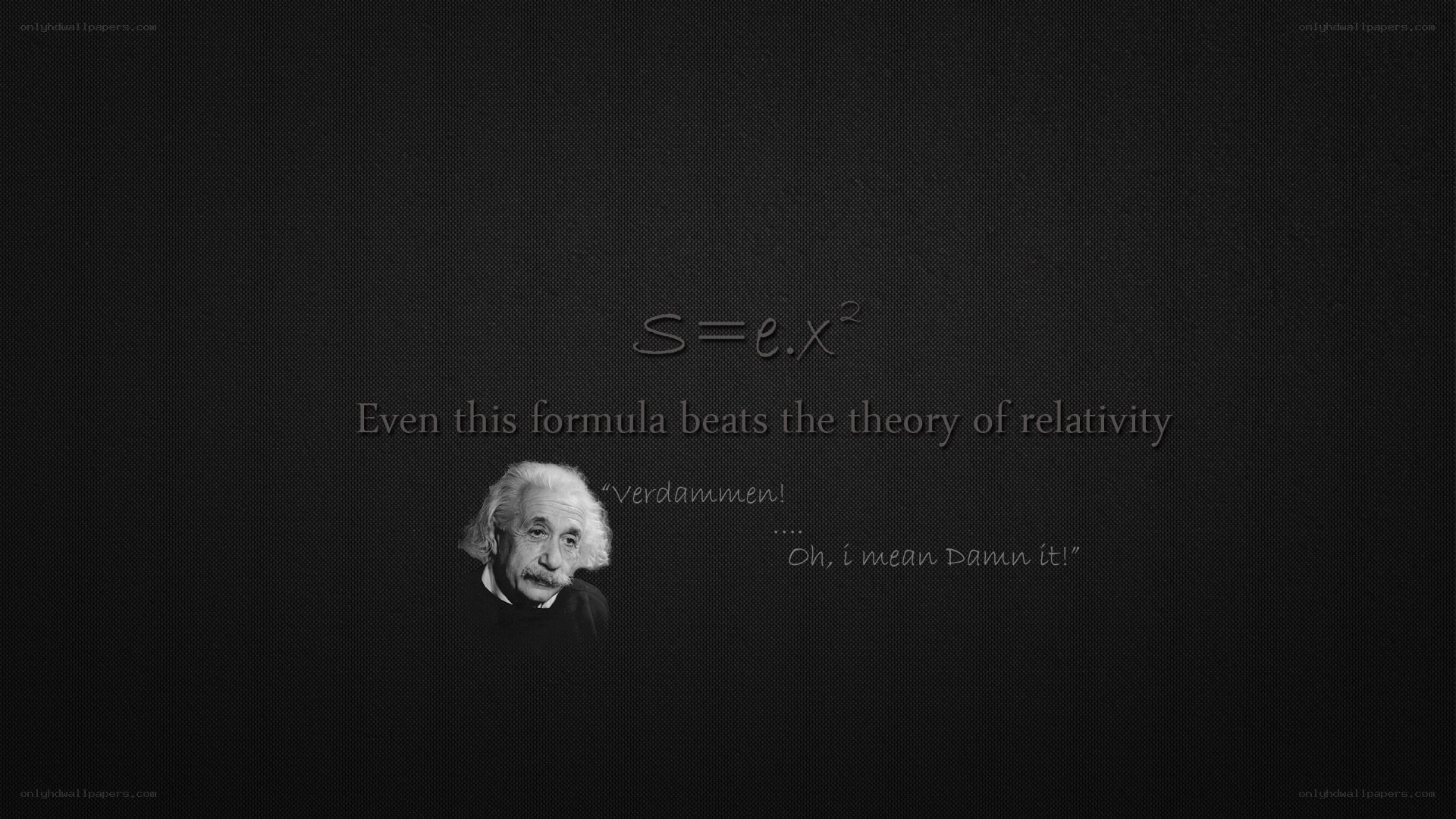 Einstein formula meme