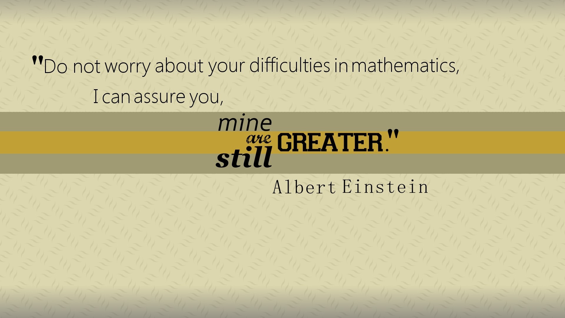 Einstein math quote
