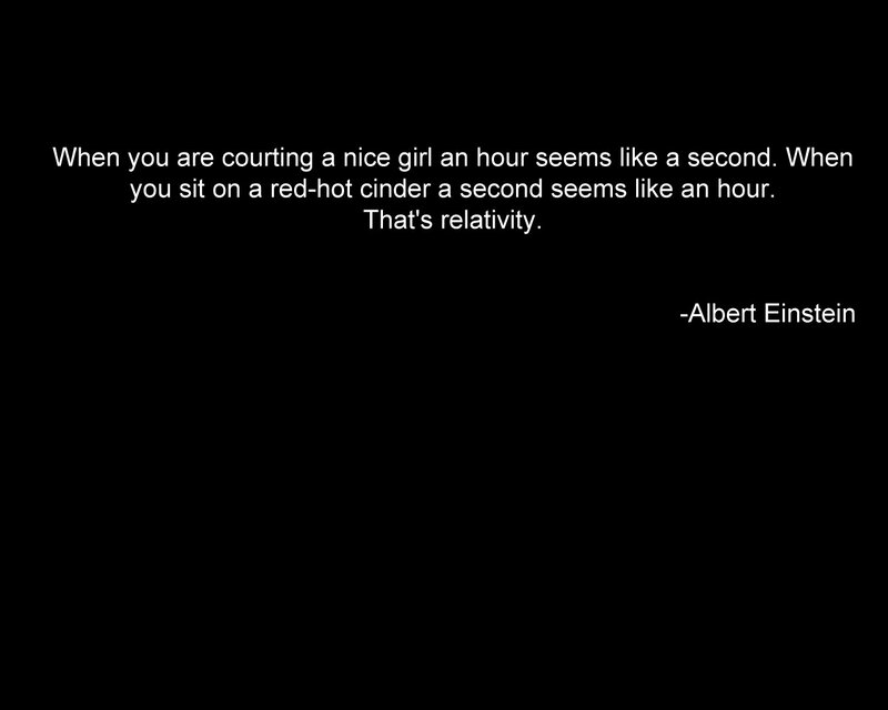 Einstein on relativity