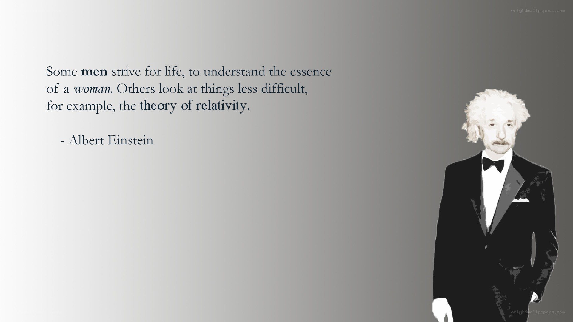 Einstein quote on life and relativity