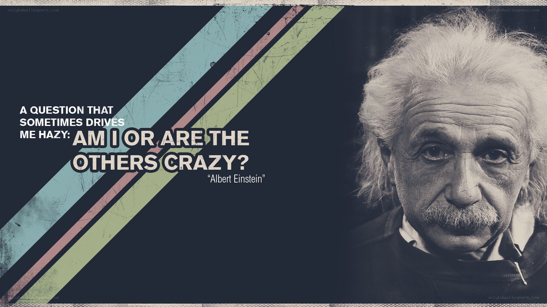 Einstein quote on sanity