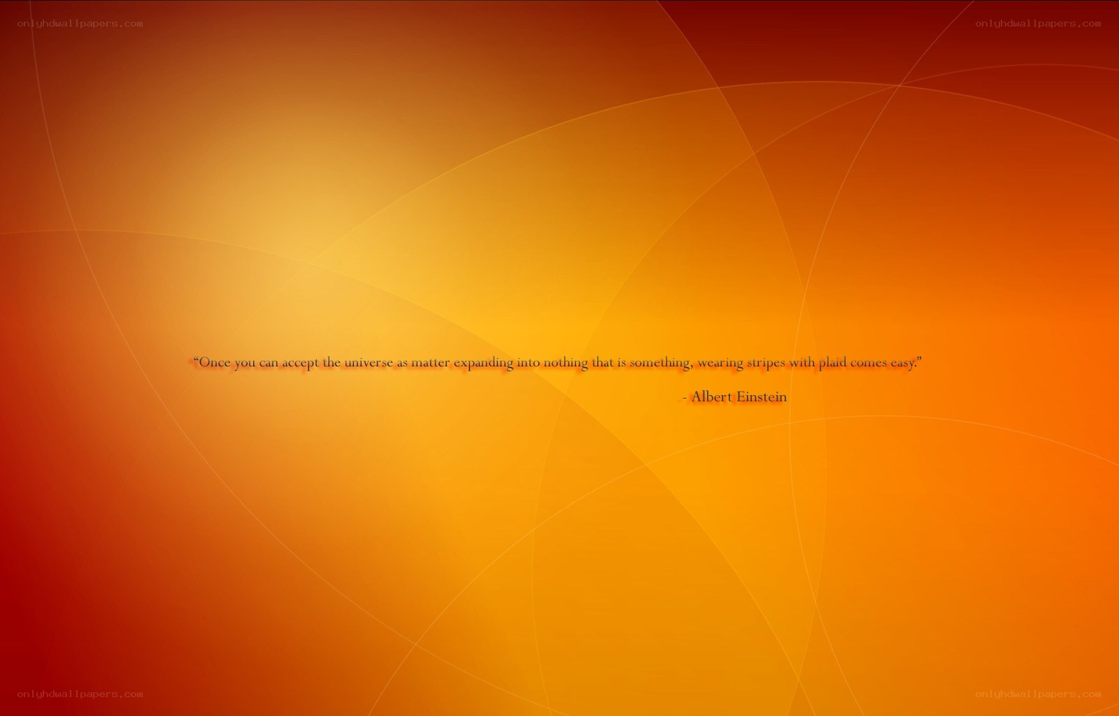Einstein quote on universe