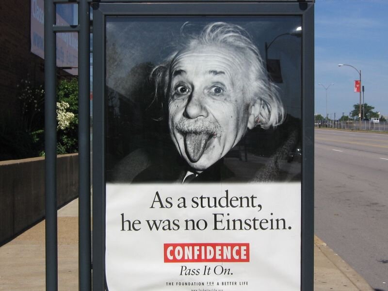 Einstein student poster