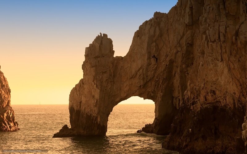 El Arco at sunset