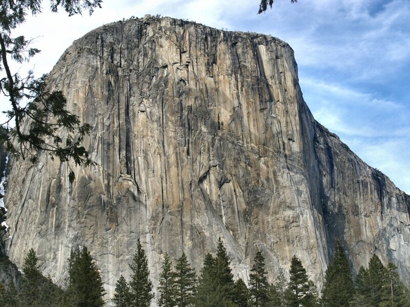 El Capitan Rock Formation — Gray, Serene