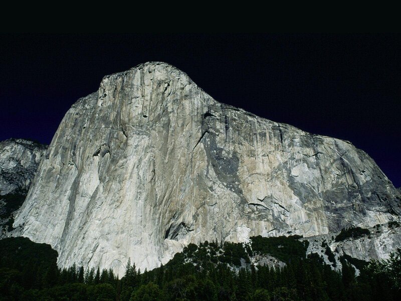 El Capitan Rock Formation — Gray