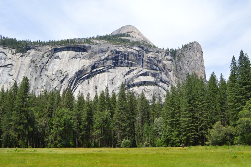 El Capitan Rock Formation — Green, Serene, Afternoon