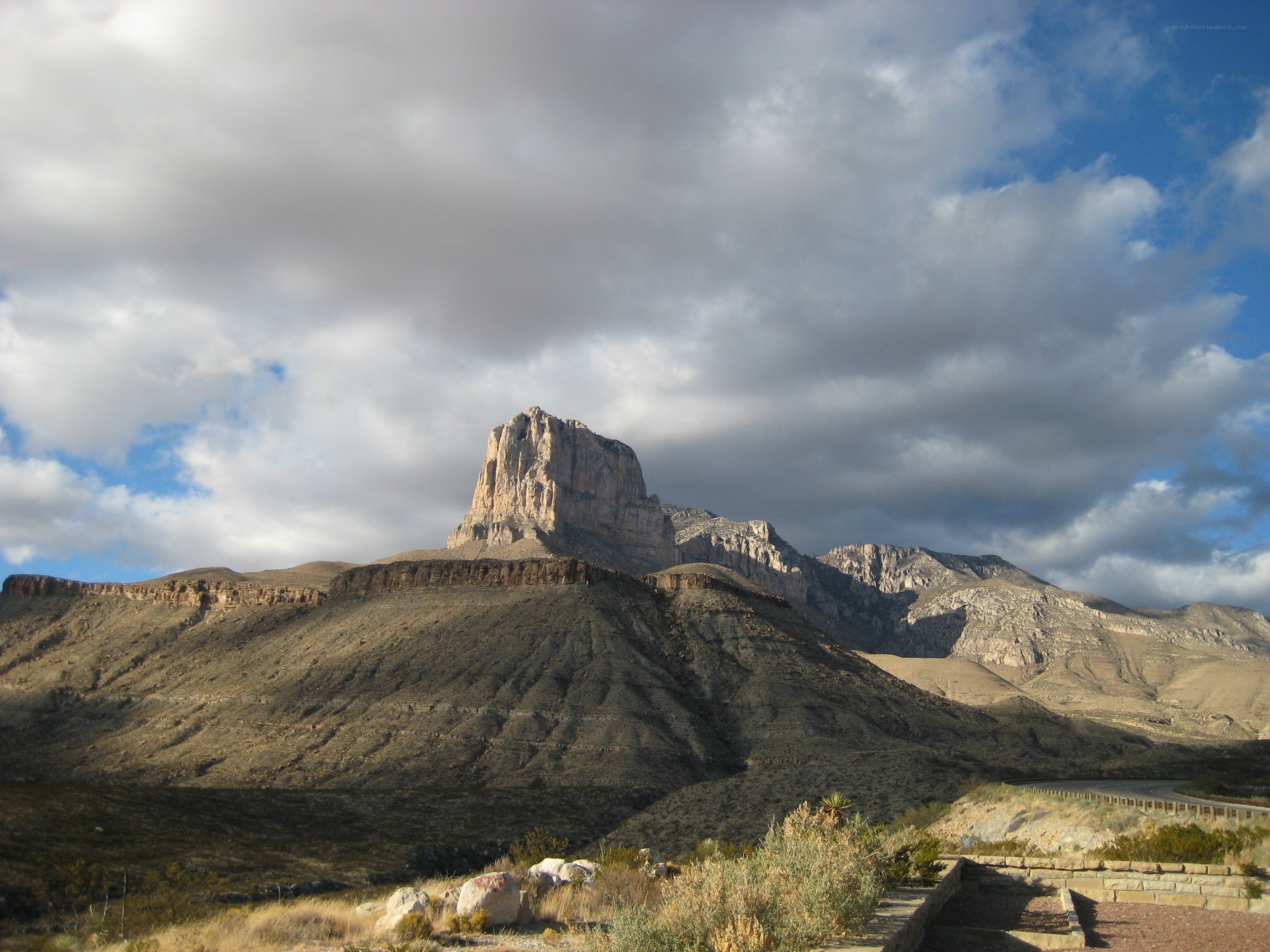 El Capitan rock formation in Texas