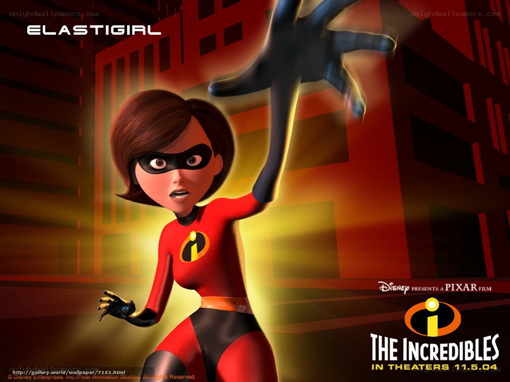 Elastigirl in action