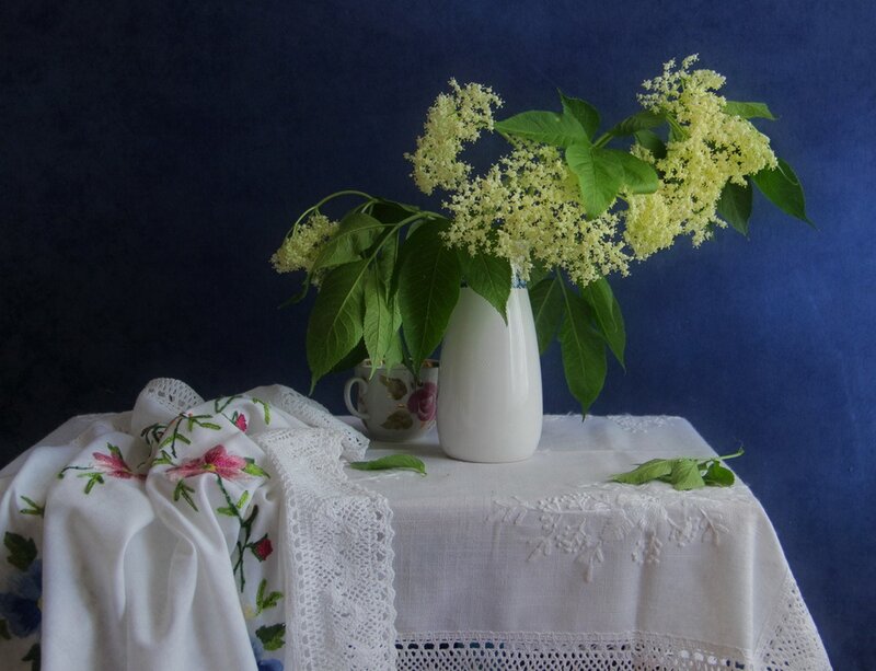 Elderflower Bouquet — White