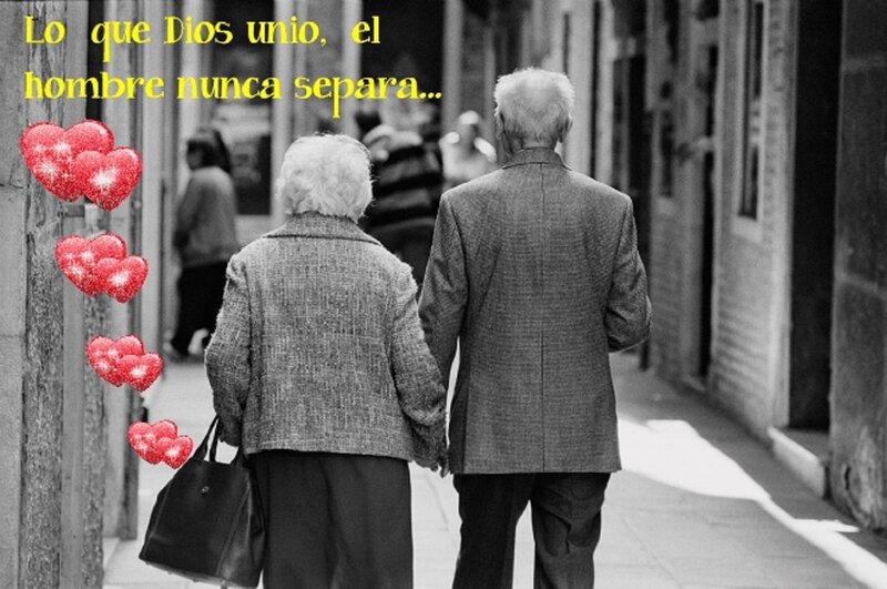 Elderly Couple Walking