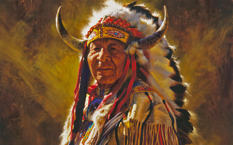 Elderly Indigenous Chief