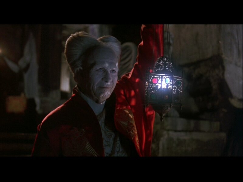 Elderly Man Holding Lantern